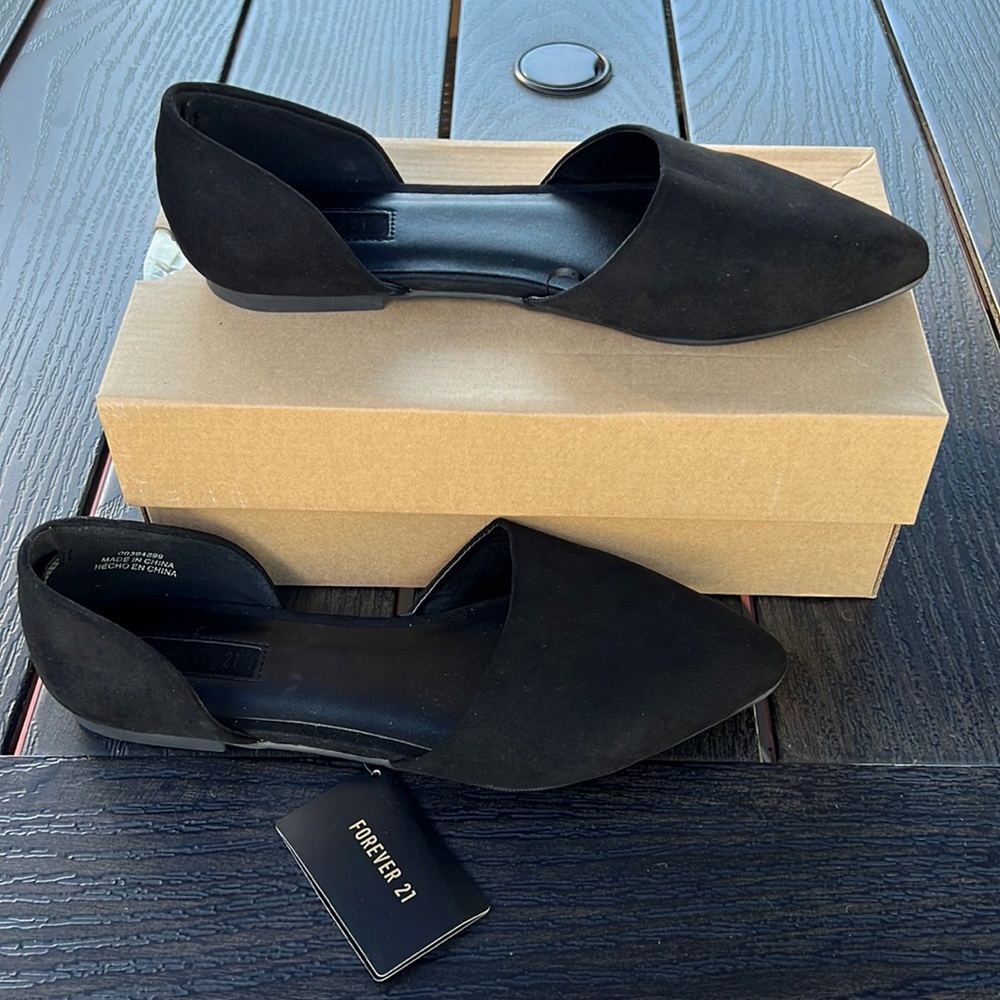 Black flats